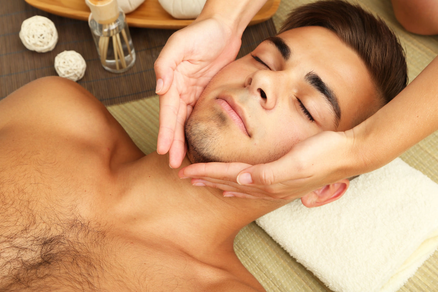 aromatherapy facial massage